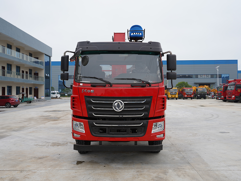 國六東風華神F5后雙橋長威12噸五節(jié)直臂吊機隨車吊